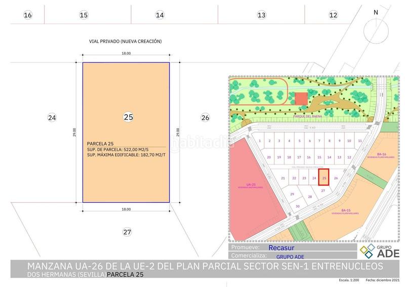 Foto 8582d30e-6152-44fa-8a96-73c24295f786. Wohngrundstück in Entrenúcleos Dos Hermanas