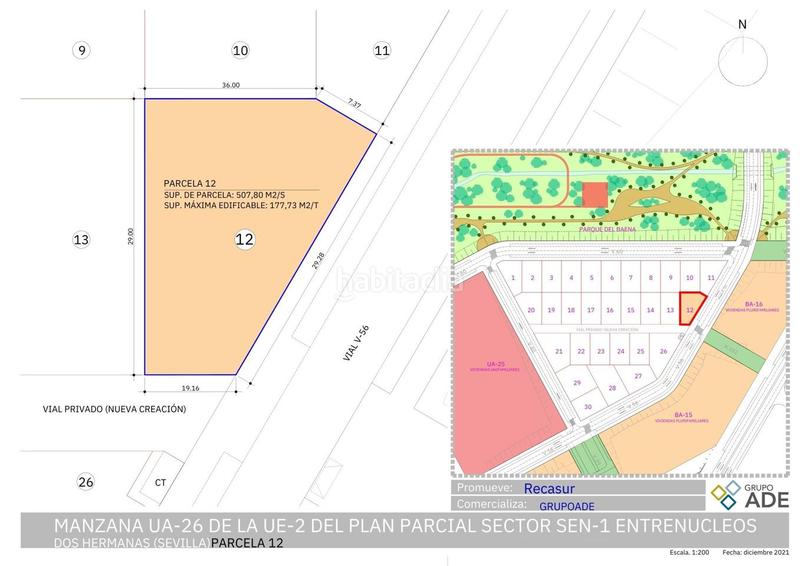 Foto 8ac10aaa-6af2-4df8-9ca5-8b4c2c5e8291. Wohngrundstück in Entrenúcleos Dos Hermanas