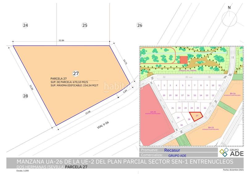 Foto adc80b86-8c28-4c04-ad47-31c0c79603f8. Wohngrundstück in Entrenúcleos Dos Hermanas