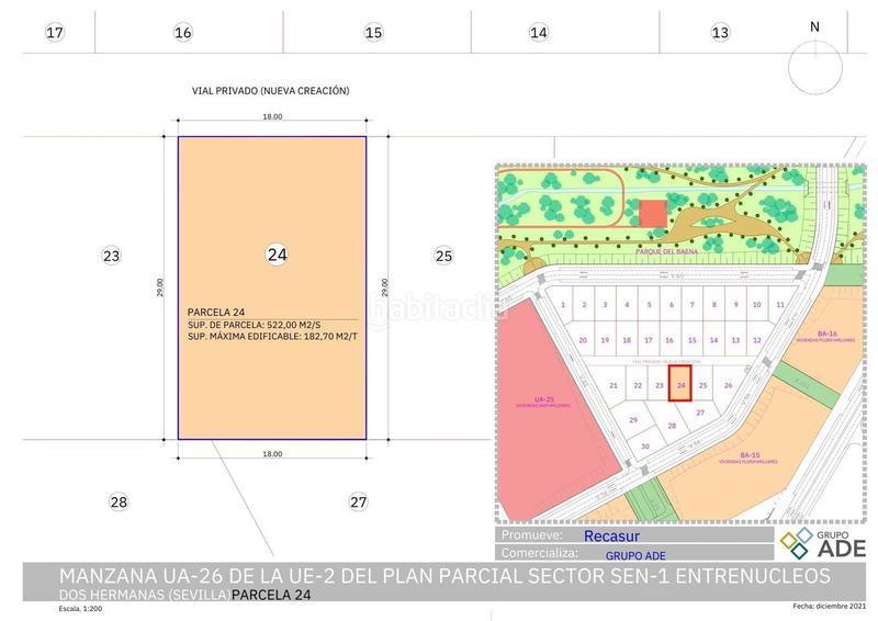 Foto d6cd5f09-c2fd-42ec-b4be-b79bc5851117. Wohngrundstück in Entrenúcleos Dos Hermanas