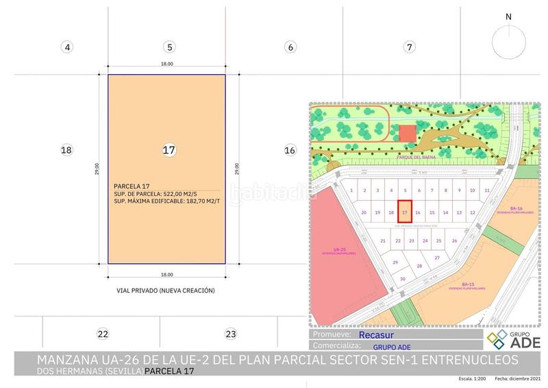 Foto df814ed9-30c5-43ff-9e57-6bcbf888cc2d. Wohngrundstück in Entrenúcleos Dos Hermanas