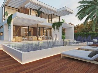 Casa a Torviscas Centro y Alto. Villa de nueva construcción en roque del conde