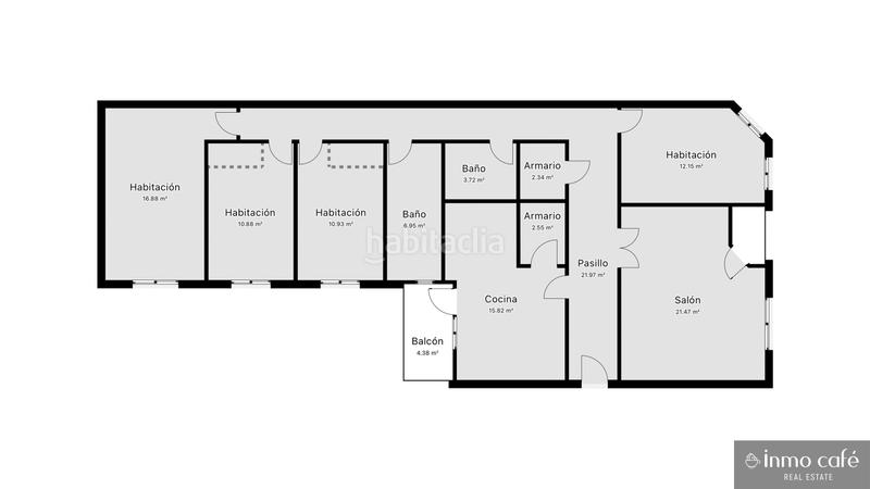 Foto 205d3054-0244-49ce-bb4e-efebf2f779ec. Piso  luminoso con balcón en 7 planta con vistas despejadas, en el centro , con 4 habitaciones y balcón en Canals