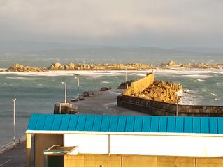 Appartement à Rúa porto 14. Vivienda con vistas directas al mar
