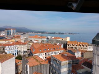 Location Attique à Rúa amarella 4. Ático amueblado con vistas al mar