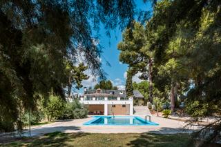 Casa a Monòver. Chalet independiente con piscina, barbacoa, jardines privados co