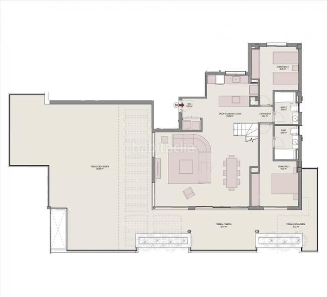 Foto 5b82def2-a9f2-47fe-b6e1-2903aa587de7. Attico con piscina in Bel - Air Estepona