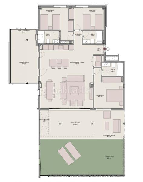 Foto f2a15b4f-2a60-41d7-b74f-fbeb4d403707. Attico con piscina in Bel - Air Estepona