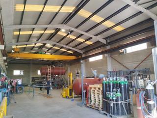 Nau industrial a Loriguilla. Venta nave ignifugada con pte.grua 10 tn en loriguilla