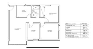 Appartement  Barriada santo domingo de guzmán. Amplio piso para reformar