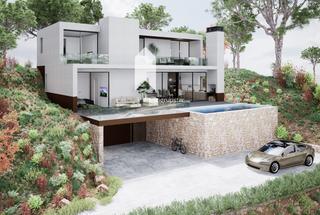 Casa  Ccami del semàfor. Vivienda obra nueva de diseño en begur costa brava