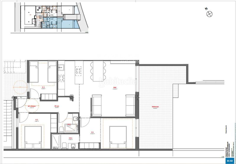 Foto 2a47c3d3-21c6-4f6b-b84c-351a98fc96dc. Pis amb calefacció aparcament a Platja Gran Palamós