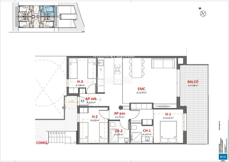 Foto 4e4737dd-d23f-4b0c-9ea7-58249f20ca66. Pis amb calefacció aparcament a Platja Gran Palamós