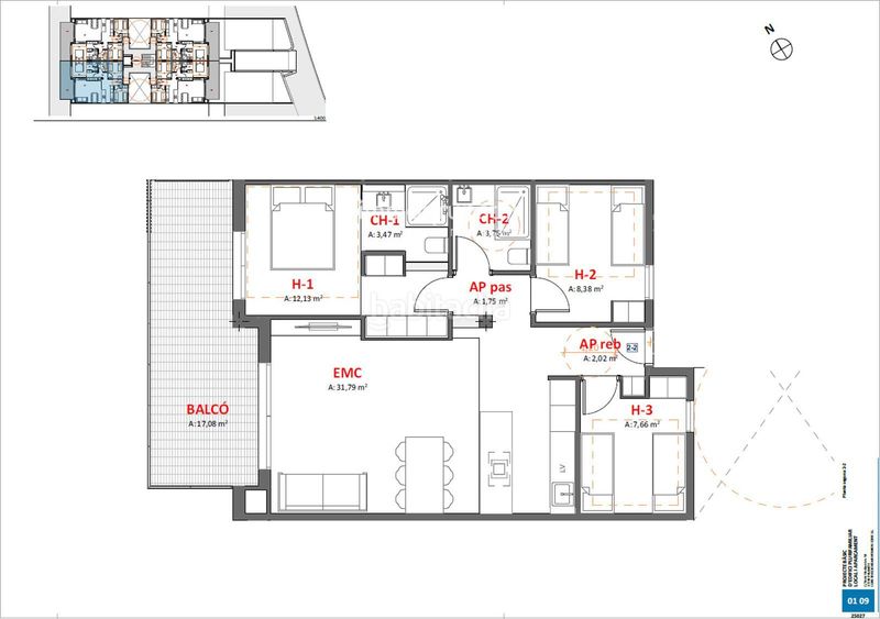 Foto 8754b5c3-f023-4b50-b637-af9fd377107d. Pis amb calefacció aparcament a Platja Gran Palamós