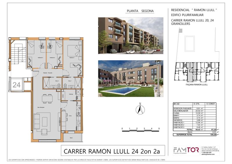 Foto b1c7487c-a791-485d-9ef5-96be02526a48. Appartement 100m<sup>2</sup> dans camí ramon llull 20 dans Hostal Granollers