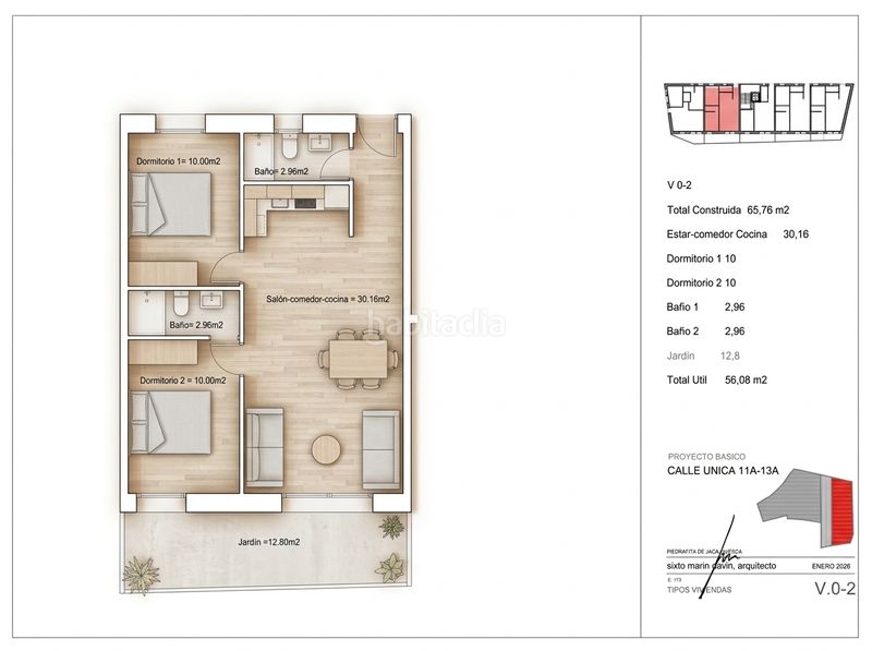 Foto 46cdb8ae-12fb-49ce-a1d1-012b221d55f8. Apartament 66m<sup>2</sup> a calle única 13 a Biescas