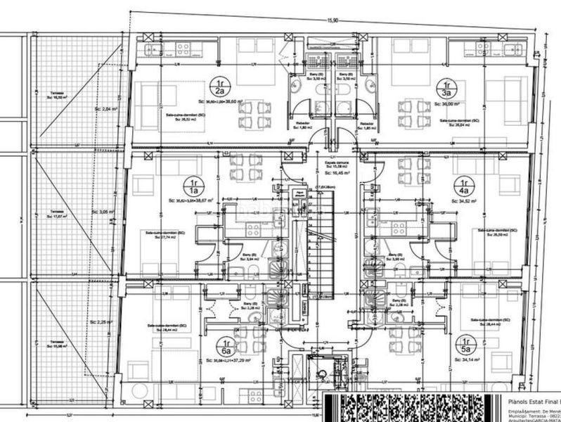 Foto 4aeb8c52-bf40-46f5-ab24-e48de9cf3977. Aparcament cotxe a Cementiri Vell Terrassa