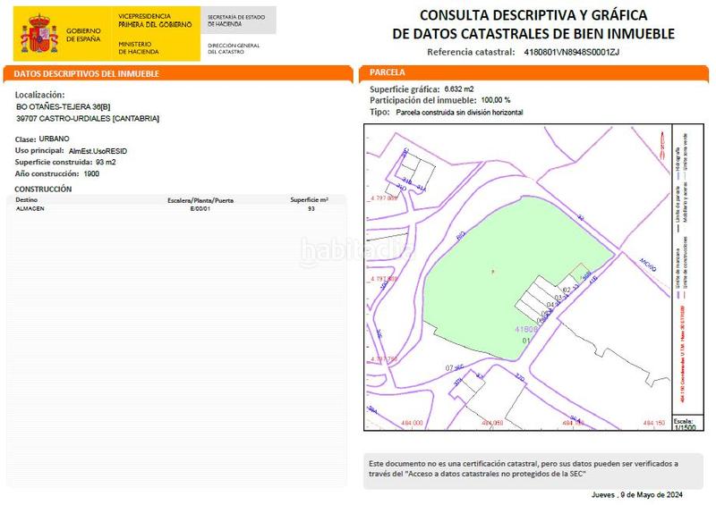 Foto 0fcbb01b-fee5-4206-9549-b7d66f2b4c35. Finca rústica a Otañes-Talledo Castro - Urdiales