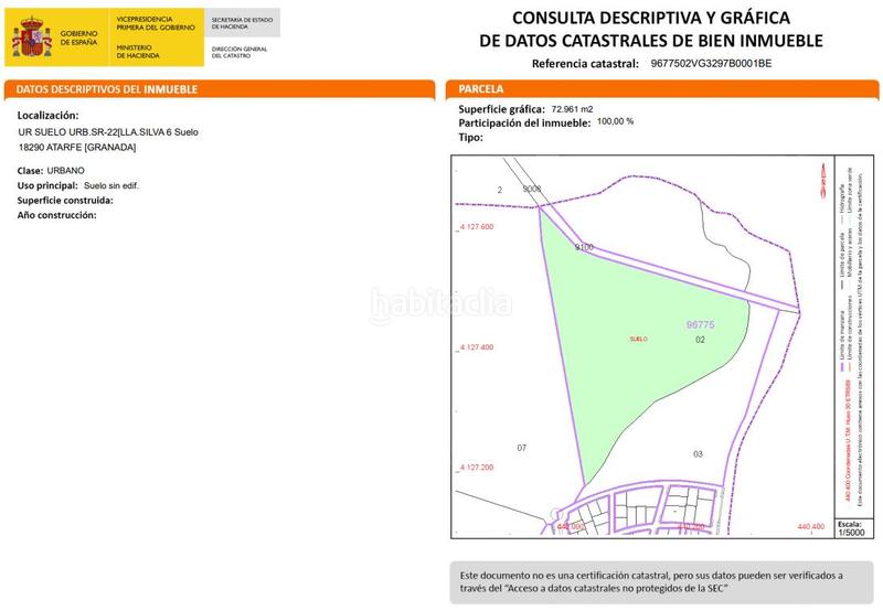 Foto 9db5603b-4998-41e2-8ed4-7ca7b301be80. Finca rústica solvia inmobiliaria suelo otros en Atarfe