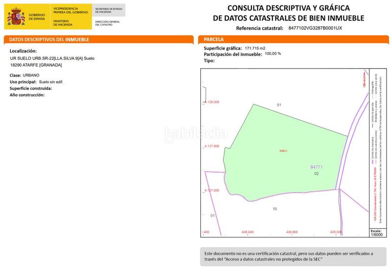Foto d774e97a-516f-4eaf-81cc-431694bd9709. Finca rústica solvia inmobiliaria suelo otros en Atarfe