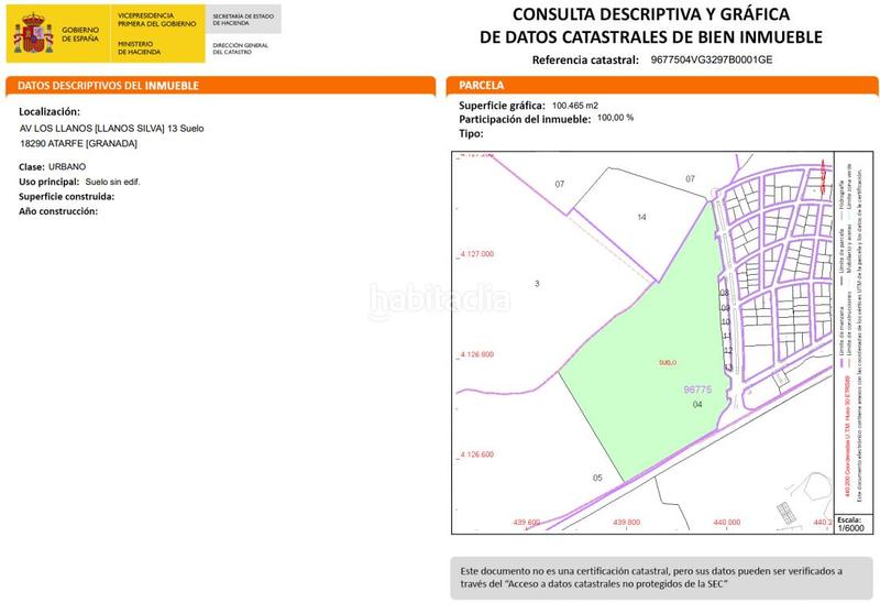 Foto e24ad5c4-95f4-408c-b812-71a979d11f8b. Finca rústica solvia inmobiliaria suelo otros en Atarfe