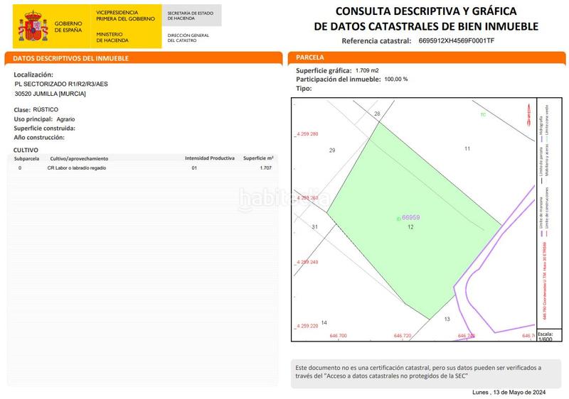 Foto 7fb3e6f6-ee76-4b88-afb8-1b0ef9ea9cc8. Finca rústica a Jumilla