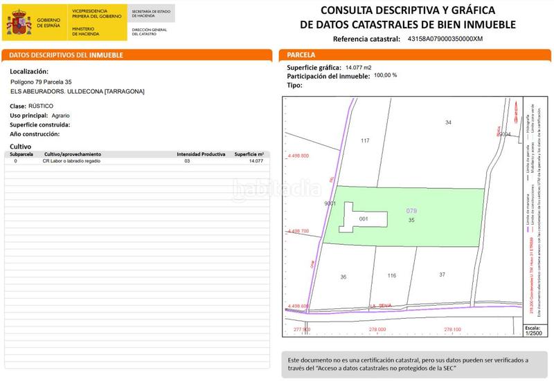 Foto 13097e30-f186-4fb8-8f98-6bc12876bfbe. Terrain résidentiel dans Ulldecona