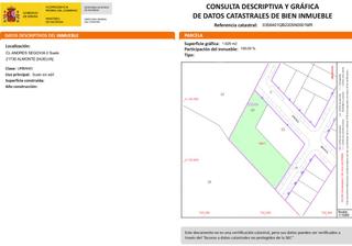 Finca rústica  Andres segovia. Solvia inmobiliaria  solares almonte