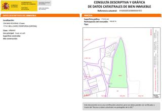 Finca rústica  Mas roviras. Solvia inmobiliaria  suelo otros bellcaire dempordà