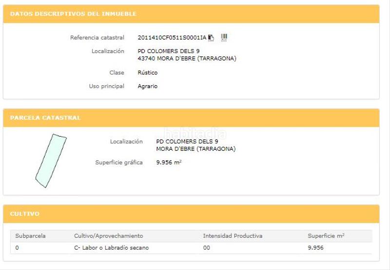 Foto 66309f2f-faeb-479c-8542-05a52466db68. Finca rústica solvia inmobiliaria suelo otros móra debre en Móra d´Ebre