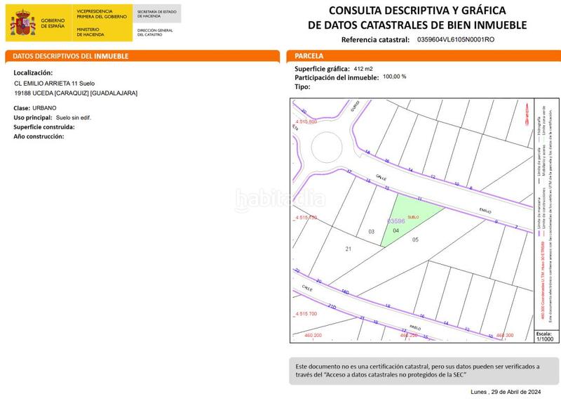 Foto 64166477-ca4c-43e0-9d38-5438b94d0ab1. Finca rústica solvia inmobiliaria suelo urbanizable en Uceda