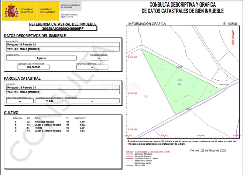Foto a3220645-e6b7-40e4-9fdf-908027dca368. Finca rústica a Mula