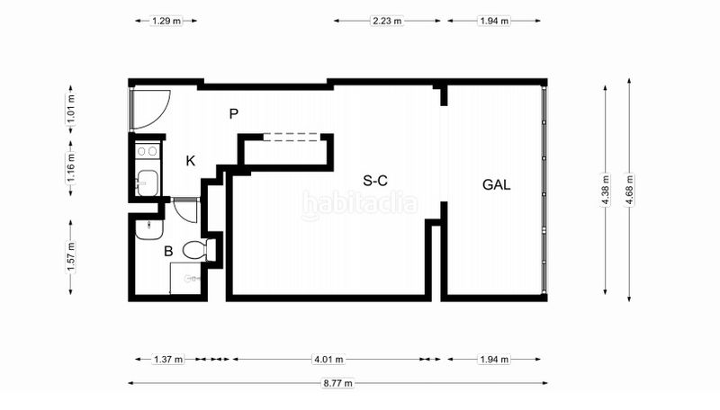 Foto 3395f619-c1eb-47d0-b3b2-c235d4ba3b90. Estudi amb piscina a Juzgados - Plaza de Toros Benidorm