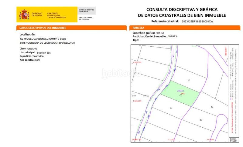 Foto 61d93808-b5d5-40e8-99f9-f7e85be67e6e. Finca rústica a Corbera de Llobregat