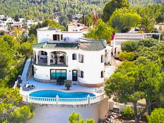 Haus  N/a. Villa mediterránea con vistas al mar en venta en dénia