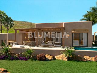 Casa  N/a. Nueva villa de estilo ibizenco en venta a 3 km de la playa de el