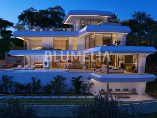 Casa  Avenida principal de la sierra. Villa de lujo con vistas al mar en venta en la sierra de altea