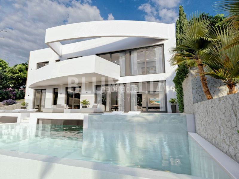 Foto f60bf86c-34c3-4149-ae44-981c4d64e0a9. Casa amb calefacció aparcament piscina a Altea la vella Altea