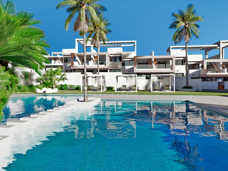 Foto 6eb2238a-0eef-4a9c-abd2-27406523ffef. Appartamento con piscina in balcón de Finestrat-terra marina Finestrat