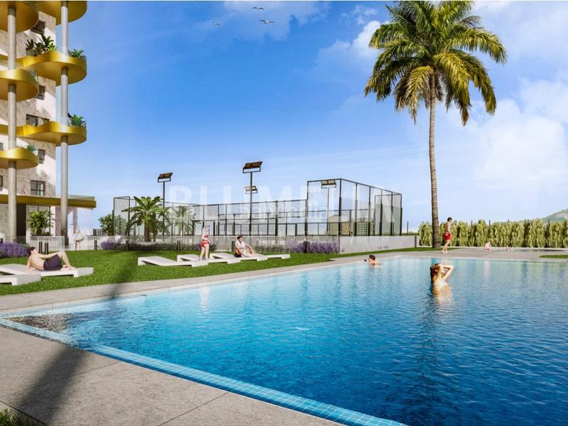 Foto 0a4957b2-20ee-4183-b7eb-4d8274f9e5b7. Piso apartamento de nueva construcción con vistas al mar en venta e. en Calp