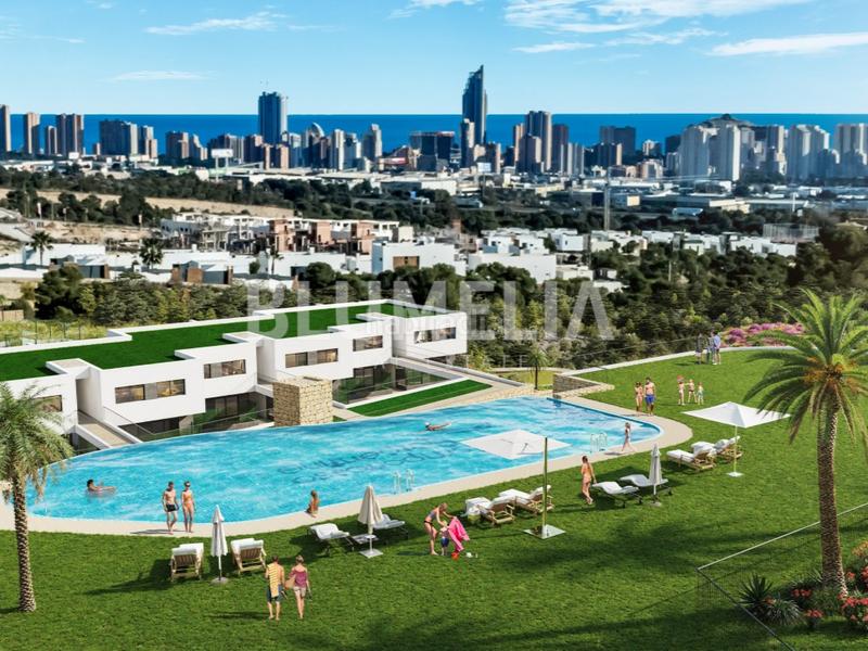 Foto 8aefd623-916f-4744-b3de-32f021c4be9d. Dachwohnung mit parking pool in balcón de Finestrat-terra marina Finestrat