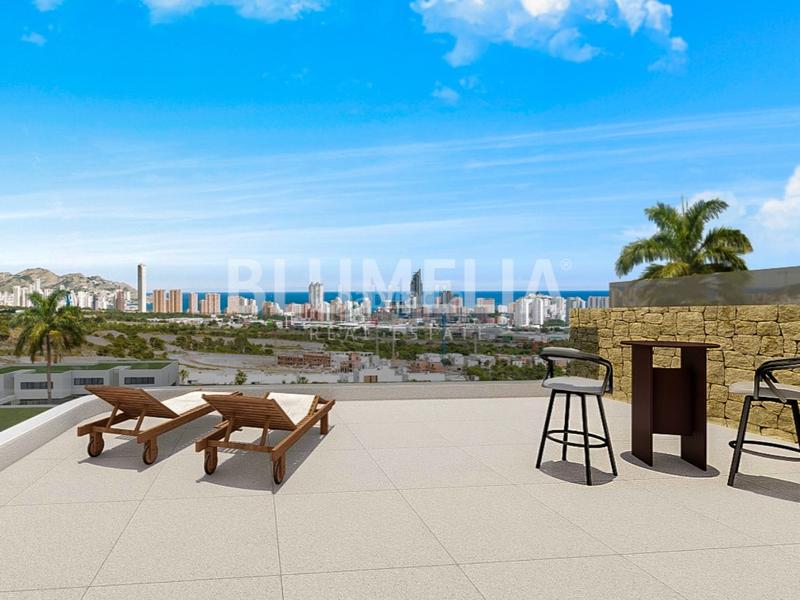 Foto 95ffe83d-32e5-4f7e-a367-7aa2699ea600. Dachwohnung mit parking pool in balcón de Finestrat-terra marina Finestrat