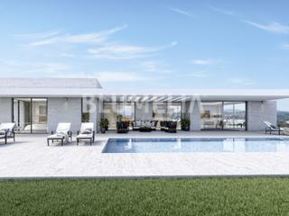 Chalet à Cap Martí - El Tossalet - Pinomar. Proyecto de villa moderna construida en una planta en venta en j