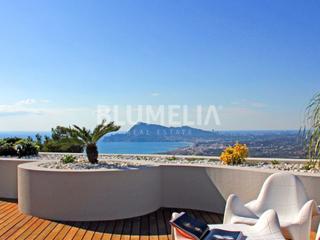Apartament a Altea la Vella. Exclusivo apartamento de lujo con vistas al mar en venta en alte