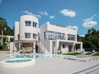 Maison  Calle heidelberg-a.h.. Nueva villa de estilo ibizenco con vistas al mar en venta en alt
