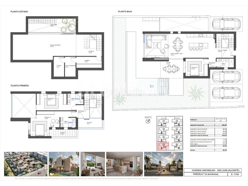 Foto d407728b-e5ec-42b4-8e01-22ed585a87be. Casa amb calefacció aparcament piscina a Alicante golf Alicante