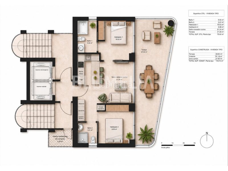 Foto 08c741a2-d60c-4f2d-b19d-8044b6fa3ea5. Apartament amb calefacció aparcament piscina a Puerto Calp