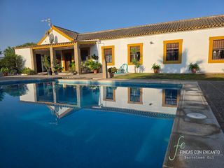 Mas à Morón de la Frontera. Exclusiva finca ecuestre con cortijo andaluz en morón de la fron
