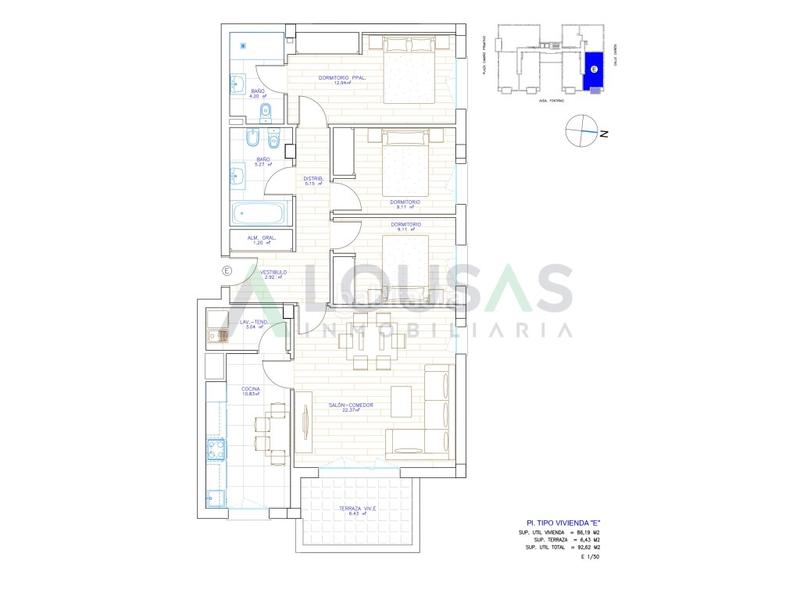 Foto 028375db-e613-4120-b77b-5a8fee8ab217. Piso promoción obra nueva en fontiñascarril caiños piso en Lugo