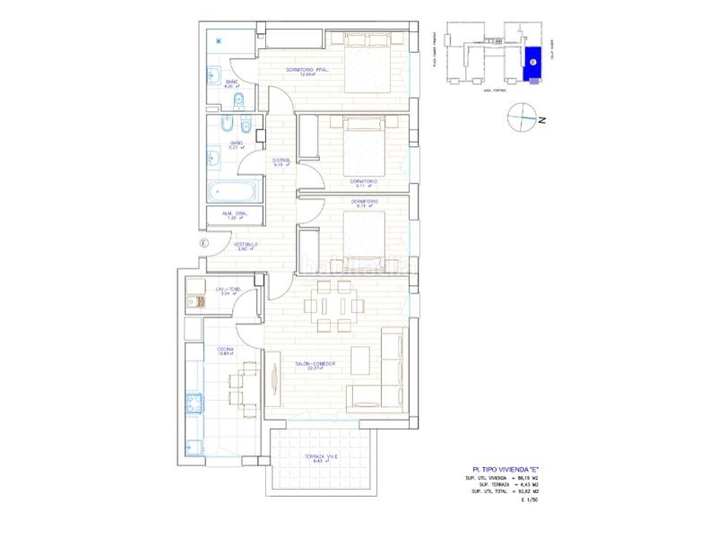 Foto 090b2169-9ed1-4df7-8a9e-f85fd7ec6c49. Piso promoción obra nueva en fontiñascarril caiños piso en Lugo